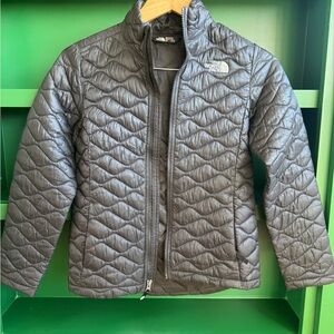 The North Face Kids Black Quilted Puffer Jacket